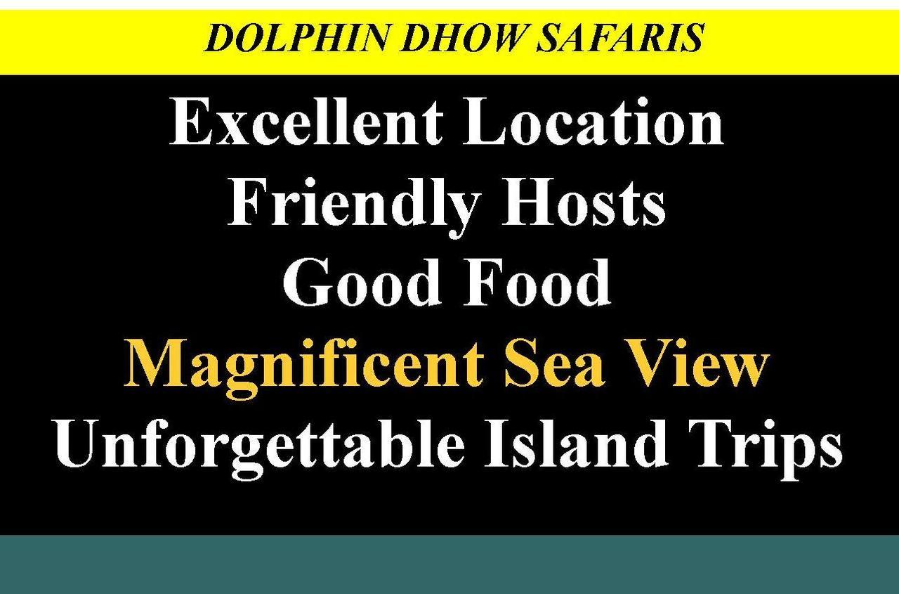 Dolphin Dhow Beach Safaris Віланкулуш Екстер'єр фото